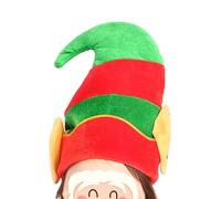 Funny Christmas Hats - 18.9x11.81 Inches, Classic Green And Red Cone Hat | Photo Props, Holiday Costume Accessories For Pretend Play, Kids