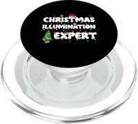 Funny Christmas Illumination Expert Xmas Light Decorator PopSockets PopGrip per MagSafe