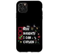 Funny Christmas List Quotes Sayings Illustration Graphic Custodia per iPhone 11 Pro Max