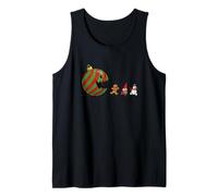 Funny Christmas Ornament Ball, Retro Game GNOME Canotta