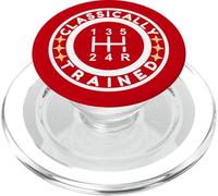 Funny Classically Trained Manual Car Driving Humor PopSockets PopGrip per MagSafe