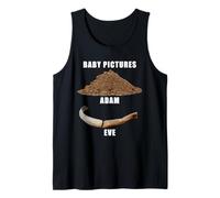 Funny Clean Bible Character Humor - Adam & Even Baby Photos Canotta