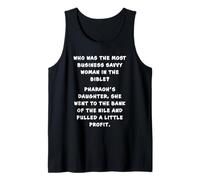 Funny Clean Bible Character Humor - Moses Profit Joke Canotta