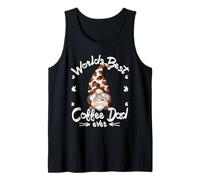 Funny Coffee Dad GNOME for Men And Grandpa Who Loves Coffee Canotta