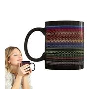 Funny Coffee Mug - Cupoptical Illusion Mug | Funnny Ceramic Coffeee Cup | Hidden Message Funy Cofee Mugs | Creative Drinkware Collectible Gag Teacup For Latte Hot Cocoa Wine Beverage Beers Cowo