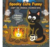 Funny Coloring Book for Adults and Teens: Spooky and Cute Creatures for Relaxing Moments