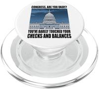 Funny Congress US Capitol Politics Joke Washington DC Humor PopSockets PopGrip per MagSafe