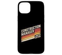 Funny Construction Manager Edizione Limitata Retro Detto Custodia per iPhone 15 Plus