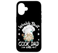 Funny Cooking Gnome Grandpa For Worlds Best Cook Dad Ever Custodia per iPhone 16