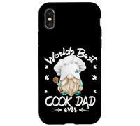 Funny Cooking Gnome Grandpa For Worlds Best Cook Dad Ever Custodia per iPhone X/XS
