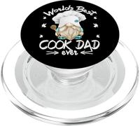 Funny Cooking Gnome Grandpa For Worlds Best Cook Dad Ever PopSockets PopGrip per MagSafe