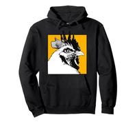 Funny Cool Sarcastic Rooster Graphic Designs Cartoon Anime Felpa con Cappuccio