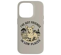 Funny Corgi-Cane Cani Razza di cane Welsh-Corgi-Dog Cani Custodia per iPhone 14 Pro