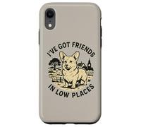 Funny Corgi-Cane Cani Razza di cane Welsh-Corgi-Dog Cani Custodia per iPhone XR