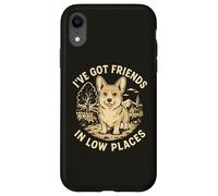 Funny Corgi-Cane Cani Razza di cane Welsh-Corgi-Dog Cani Custodia per iPhone XR