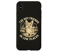 Funny Corgi-Cane Cani Razza di cane Welsh-Corgi-Dog Cani Custodia per iPhone XS Max