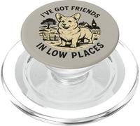 Funny Corgi-Cane Cani Razza di cane Welsh-Corgi-Dog Cani PopSockets PopGrip per MagSafe
