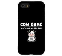 Funny Cow Game Dont Look Game Over Ragazzi Ragazze Bambini Custodia per iPhone SE (2020) / 7/8