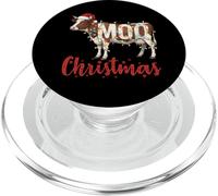 Funny Cow Lovers Cattle Famer Farming MOO Christmas Lights PopSockets PopGrip per MagSafe