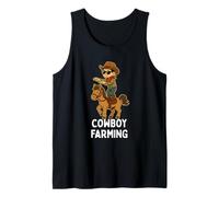 Funny Cowboy Kid Aura Farming - Divertente meme indonesiano Canotta