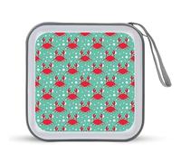 Funny Crabs Dancing Funny CD Holder 40 Capacità DVD Caso Disco Protettivo Storage Organizer Bag per Auto Casa Viaggio