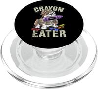 Funny CRAYON EATER Orgoglioso Soldato Famiglia Militare 4 luglio PopSockets PopGrip per MagSafe