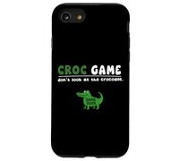 Funny Crocodile Game Dont Look Ragazzi Ragazze Bambini Gioco Over Custodia per iPhone SE (2020) / 7/8