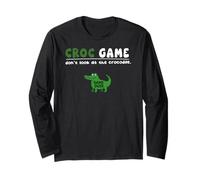 Funny Crocodile Game Dont Look Ragazzi Ragazze Bambini Gioco Over Maglia a Manica