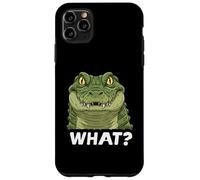 Funny Crocodile What Zoo Ragazzi Ragazze Bambini Custodia per iPhone 11 Pro Max