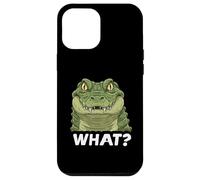 Funny Crocodile What Zoo Ragazzi Ragazze Bambini Custodia per iPhone 12 Pro Max
