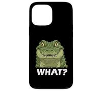 Funny Crocodile What Zoo Ragazzi Ragazze Bambini Custodia per iPhone 13 Pro Max