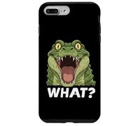 Funny Crocodile What Zoo Ragazzi Ragazze Bambini Custodia per iPhone 7 Plus/8 Plus
