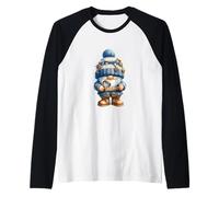 Funny Cruising Boat Captain GNOME for Beach Trip And Dad Maglia con Maniche Raglan