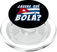 Funny Cuban Saying Havana Cuba Flag Asere Que Bola PopSockets PopGrip per MagSafe