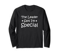 Funny Cult - Il Leader Dice Che Sono Speciale Maglia a Manica