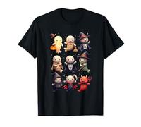 Funny Cute Manatee Boo Witch Zombie Vampire Halloween Maglietta