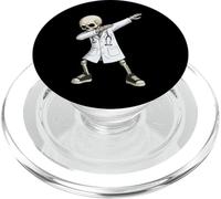 Funny Dabbing Doctor Skeleton Halloween Hospital Crew PopSockets PopGrip per MagSafe