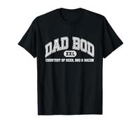 Funny Dad Bod per Gentile concessione di Beer, BBQ & Bacon Maglietta