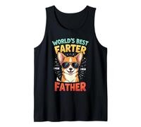 Funny Dad Dog World's Best Farter I Mean Father Fathers Day Canotta