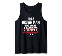Funny Dad Father I'm A Grown Man I Do What My Daughter Wants Canotta