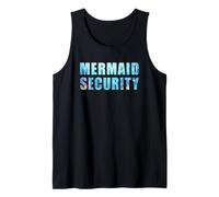 Funny Dad Mermaid Security Underwater Sea Graphic Canotta
