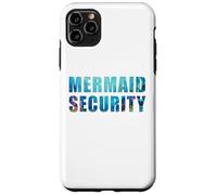 Funny Dad Mermaid Security Underwater Sea Graphic (White) Custodia per iPhone 11 Pro Max