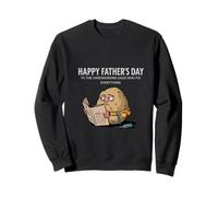 funny dad potato father's day daughter toddler boy and girl Felpa