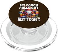 Funny Dad Saying For Men My Couch Pulls Out But I Dont PopSockets PopGrip per MagSafe