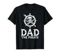 Funny Dad The Pirate - Logo Pirata per papà Maglietta