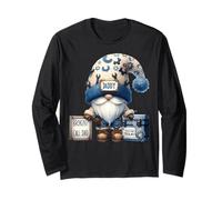 Funny Daddy GNOME for Men Retired Dad Handyman Retirement Maglia a Manica
