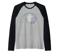 Funny Daying Deep Learning Works I Don't Know Why Citazione Maglia con Maniche Raglan