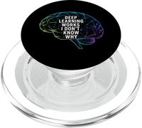 Funny Daying Deep Learning Works I Don't Know Why Citazione PopSockets PopGrip per MagSafe