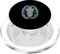 Funny Daying Deep Learning Works I Don't Know Why Citazione PopSockets PopGrip per MagSafe