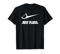 Funny Dentist Just Floss Dental Office Gift Maglietta